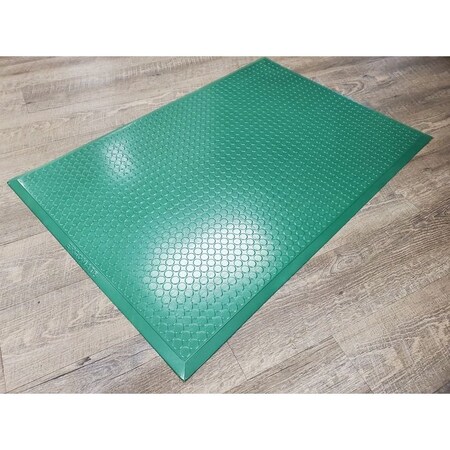 Ergomat Ergomat Infinity Smooth Green 2ft x 17ft Anti-Fatigue Floor Mat INS0217-G